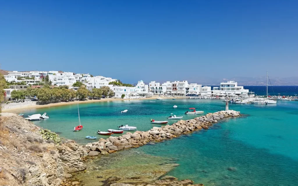 Let the turquoise waters of Paros spark your wanderlust